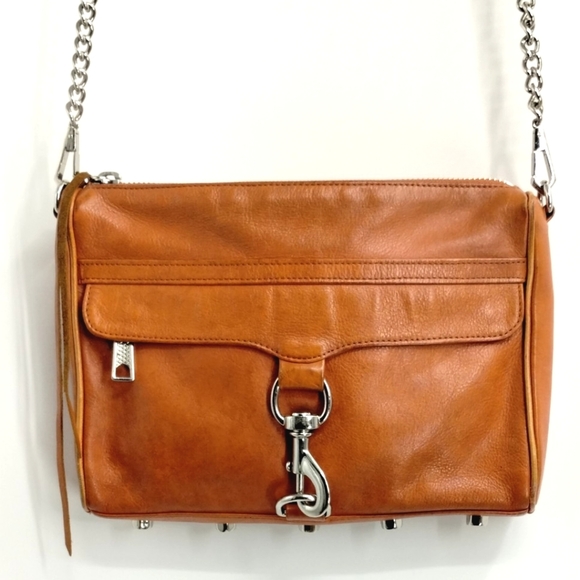 Rebecca Minkoff Mini Mac Rust Crossbody Bag - Picture 3 of 15